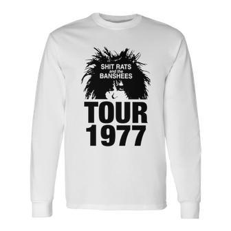 Siouxsie Sioux Shit Rats And The Banshees Tour Long Sleeve T-Shirt T-Shirt | Mazezy