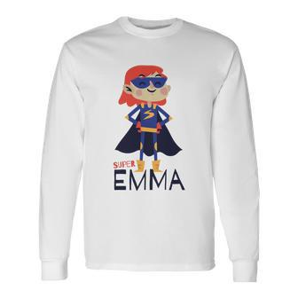 Super Brother And Sister Emma Long Sleeve T-Shirt - Monsterry UK