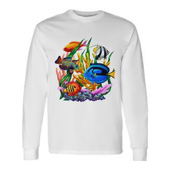 Tropical Fish V2 Long Sleeve T-Shirt - Monsterry DE