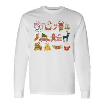 Xmas Little Things Vintage Winter Holidays Christmas Long Sleeve T-Shirt - Seseable