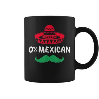 0 Mexican With Sombrero And Mustache For Cinco De Mayo Coffee Mug | Mazezy