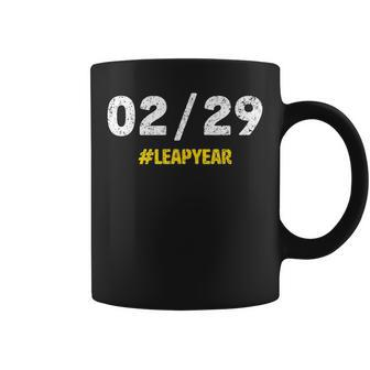 0229 Leapyear Leap Year 2020 Funny Birthday February 29 Coffee Mug | Mazezy