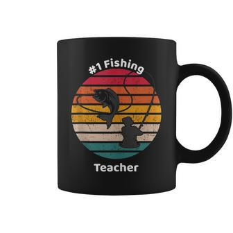 1 Fishing Teacher Fathers Day Gift Coffee Mug - Thegiftio UK