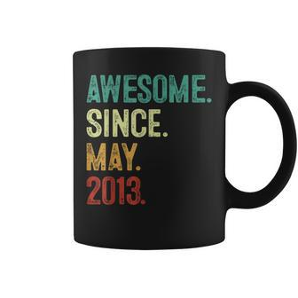 10 Years Old Awesome Since May 2013 10Th Birthday Coffee Mug - Seseable