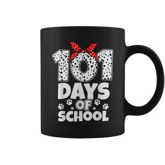 100 Days Of School Dalmatian Dog Women Girl 100 Days Smarter  Coffee Mug