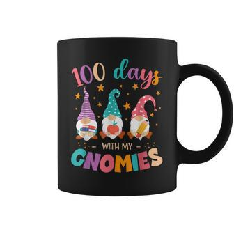 100Th Day Of School Gnome Teachers Students 100 Days Smarter Coffee Mug - Thegiftio UK