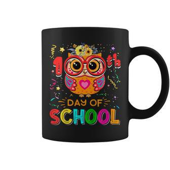100Th Day Of School Owl Shirt Teacher Student Kids Gift Coffee Mug | Mazezy