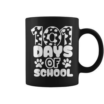 101 Days Of School Dog Paws 100Th Days Smarter Teacher Kids Coffee Mug - Thegiftio UK
