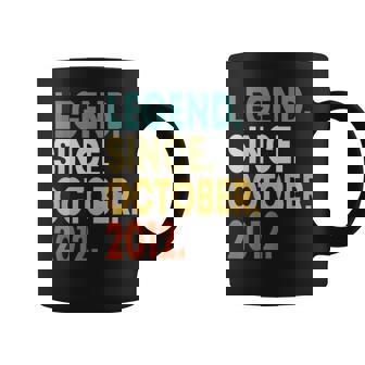 10Th Birthday Legend October 2012 10 Years Old Boys Girls Coffee Mug - Thegiftio