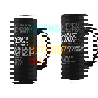 11 Year Old Gift Legend Since October 2011 11Th Birthday Boy V2 Coffee Mug - Thegiftio