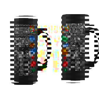 11Th Birthday Master Builder 11 Years Old Block Building Boy Coffee Mug - Thegiftio