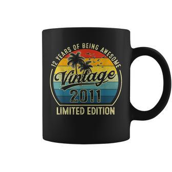 12 Year Old Awesome Since 2011 Limited Edition 12Th Birthday Coffee Mug - Seseable