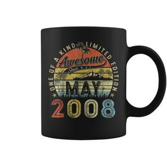 15 Year Old Awesome Since May 2008 15Th Birthday Coffee Mug | Mazezy