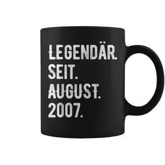 16 Geburtstag Geschenk 16 Jahre Legendär Seit August 2007 Tassen - Seseable