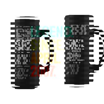 16 Years Old Legend Since April 2007 16Th Birthday Coffee Mug | Mazezy
