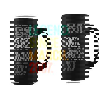 16 Years Old Legend Since March 2007 16Th Birthday Coffee Mug | Mazezy
