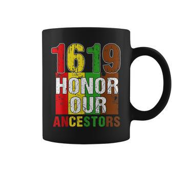 1619 Our Ancestors Project Black History Month Kwanzaa Coffee Mug - Seseable
