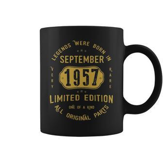 1957 September Birthday Gift 1957 September Limited Edition Coffee Mug - Thegiftio UK