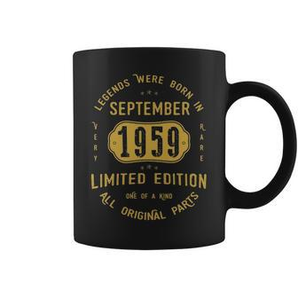 1959 September Birthday Gift 1959 September Limited Edition Coffee Mug - Thegiftio UK