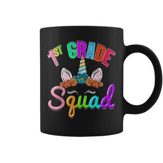1St Grade Unicorn Squad Back To School For Girls & Teachers Coffee Mug | Mazezy