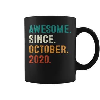 2 Years Old Gift Awesome Since October 2020 2Nd Birthday Boy  Coffee Mug - Seseable