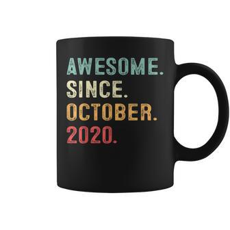 2 Years Old Gift Awesome Since October 2020 2Nd Birthday Boy  V2 Coffee Mug - Seseable