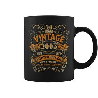 20 Year Old Gifts Vintage 2003 Limited Edition 20Th Birthday V8 Coffee Mug - Seseable
