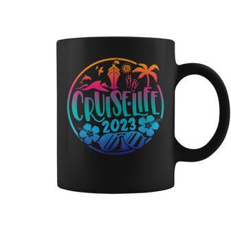 2023 Cruise Life Family Vacation Beach Matching Group Coffee Mug | Mazezy