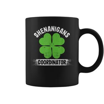 Funny Teacher St Patricks Day Irish Shenanigans Coordinator  Coffee Mug