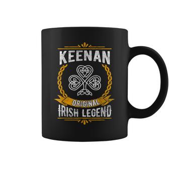 Keenan Irish Surname  Vintage Celtic Legend Coffee Mug