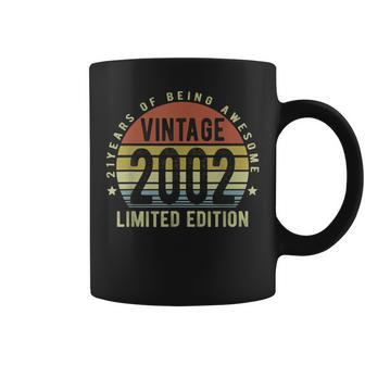 21 Year Old Gifts Vintage 2002 Limited Edition 21St Birthday V3 Coffee Mug - Seseable