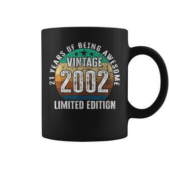 21 Years Of Being Awesome Vintage 2002 Limited Edition Coffee Mug - Seseable