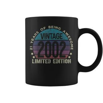 21St Birthday 21 Year Old Gifts Vintage 2002 Limited Edition Coffee Mug | Mazezy