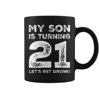 21St Birthday For Dad 21 Year Old Son Gift Family Squad Coffee Mug | Mazezy