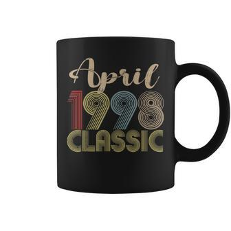 21St Birthday Gift Idea Classic Vintage April 1998 Coffee Mug | Mazezy