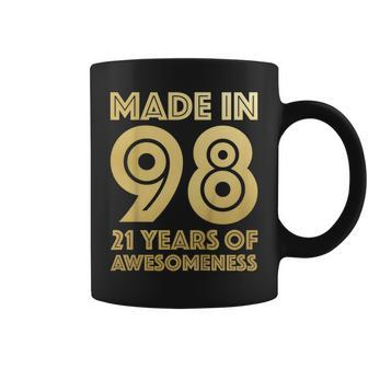 21St Birthday Shirt Women Men Son Gift 21 Year Old Daughter Coffee Mug | Mazezy