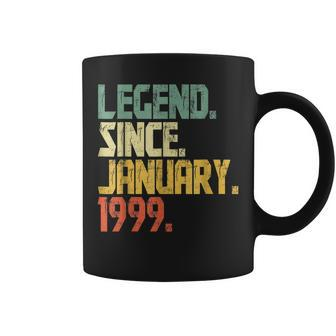 24 Year Old Legend Since January 1999 24Th Birthday Gift Coffee Mug - Seseable