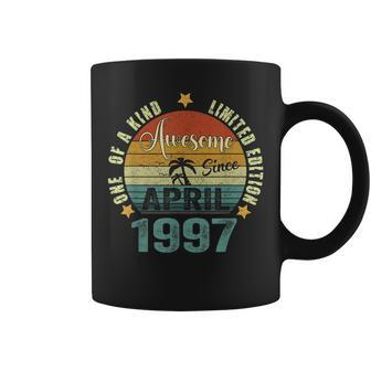 26 Year Old Vintage Awesome Since April 1997 26 Birthday Coffee Mug - Seseable