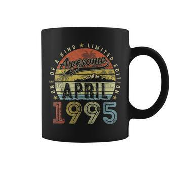 28Th Birthday Gift Awesome Since April 1995 28 Year Old Coffee Mug | Mazezy