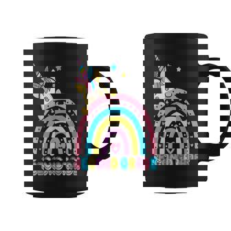 2Nd Grade Squad Unicorn Rainbow Teacher Back To School Girl Coffee Mug | Mazezy