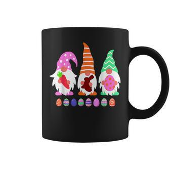 3 Easter Gnomes Pastel Spring Bunny V2 Coffee Mug - Seseable