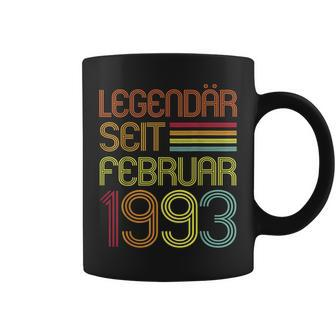 30 Geburtstag Vintage 30 Jahre Legendär Seit Februar 1993 Tassen - Seseable