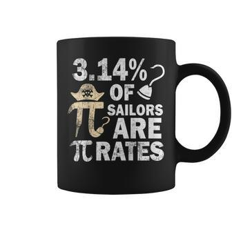 314 Of Sailors Are Pirates Math Geek Math Teacher Pi Day Coffee Mug | Mazezy