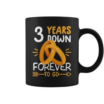 3Rd Wedding Anniversary Matching Couples 3 Years Coffee Mug - Seseable