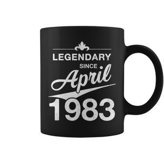 40 Geburtstag 40 Jahre Alt Legendär Seit April 1983 V3 Tassen - Seseable