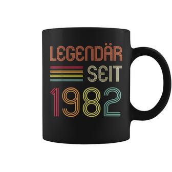 40 Geburtstag Legendär Seit 1982 Geschenk Tassen - Seseable