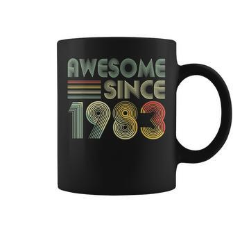 40 Year Old Awesome Since 1983 40Th Birthday Decorations Coffee Mug | Mazezy AU