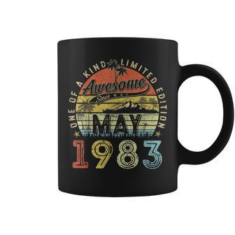 40 Year Old Awesome Since May 1983 40Th Birthday Coffee Mug | Mazezy CA
