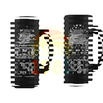 40 Years Old Birthday Awesome Since April 1981 40Th Birthday Coffee Mug | Mazezy