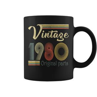 40 Years Old - Made In 1980 - Vintage 40Th Birthday Gift Coffee Mug | Mazezy
